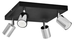 Spot LED TUNE 4xGU10/4,8W/230V crom mat/negru