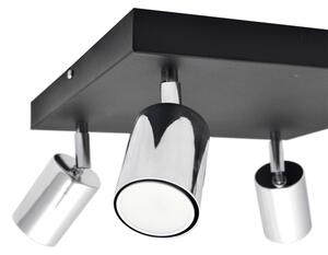 Spot LED TUNE 4xGU10/4,8W/230V crom mat/negru