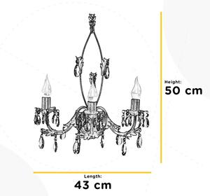 Aplică TERESA 3xE14/6W/230V bronz ONLI
