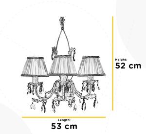 Aplică KAREN 3xE14/6W/230V bronz ONLI