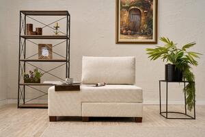 Atelier Del Sofa, Fotoliu extensibil Aiyla crem 116/93/83 cm
