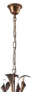 Lustră pe lanț LUCREZIA 5xE14/6W/230V bronz ONLI