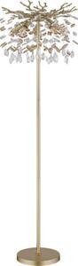Globo 64138SG - Lampă de podea QUEENA 5xE14/40W/230V aurie