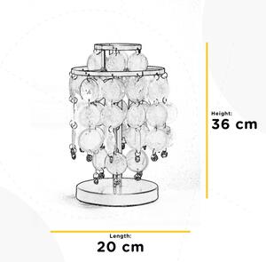 Lampă de masă RUBEN 2xE14/6W/230V ONLI
