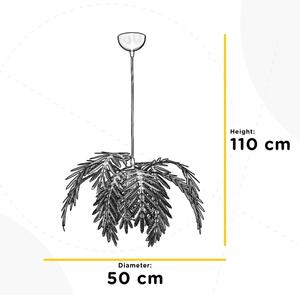 Lustră pe cablu DUBAI 1xE27/22W/320V auriu ONLI