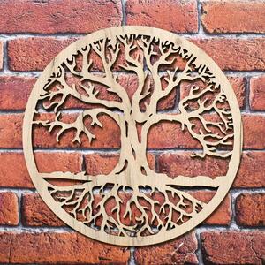 DUBLEZ | Decorațiune copacul vieții din lemn - Eternitate