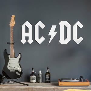 DUBLEZ | Logo din lemn - Inscripție pentru perete - AC/DC