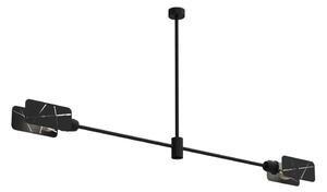 Lustră pe tijă ASTRA 2xE27/60W/230V neagră
