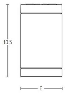 Spot de exterior 1xGU10/7W/230V IP54 negru Zambelis E219