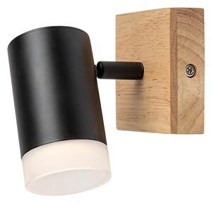 Spot de perete TORAS 1xGU10/5W/230V stejar Rabalux 73121