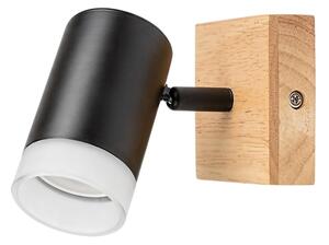 Spot de perete TORAS 1xGU10/5W/230V stejar Rabalux 73121