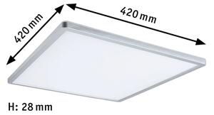 Paulmann 71009 - Panou LED 22W ATRIA 230V 4000K dimabil crom mat