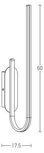 Aplică LED dimabilă LED/18W/230V auriu Zambelis 1935