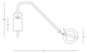 Aplică LED dimabilă LED/7W/230V alb Zambelis 22043
