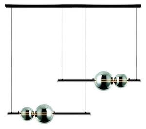 Lustră LED pe cablu dimabilă LED/22W/230V negru Zambelis 22234