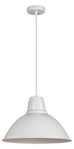 Lustră pe cablu WILBOUR 1xE27/60W/230V alb Rabalux 72014