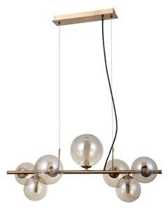 Lustră pe cablu CANELLO 7xG9/5W/230V ITALUX PND-406007-7-HBR