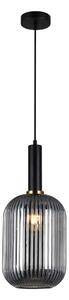 Lustră pe cablu ANTIOLA 1xE27/40W/230V 125 cm negru ITALUX PND-5588-1L-BK+SG