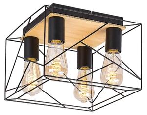 Plafonieră BOIRE 4xE27/40W/230V Rabalux 71024
