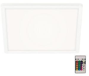 Plafonieră LED RGBW dimabilă Briloner 7091-416 SLIM LED/22W/230V + telecomandă