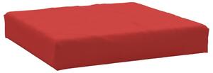 Pernă de taburet din paleți, roșu, material textil