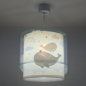 Lustră pentru copii WHALE DREAMS 1xE27/15W/230V albastru Dalber 61172T