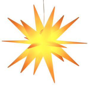Lumină de Crăciun cu LED, galben, 43 cm, pliabil