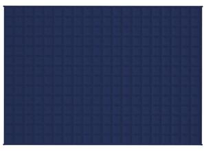 Pătură anti-stres, albastru, 140x200 cm, 6 kg, material textil