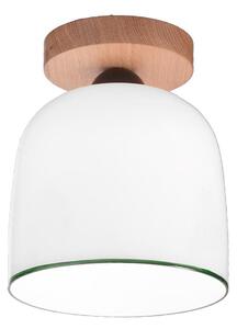 Lustră aplicată NONNA 1xE27/60W/230V stejar/alb/verde Kolarz A1352.11.G