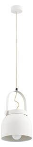 Lustră pe cablu LOGAN 1xE27/15W/230V d. 20 cm alb Argon 8280