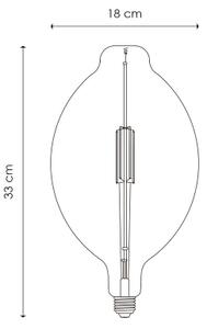 Bec LED dimabil VINTAGE EDISON E27/4W/230V 3000K