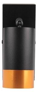 Spot de perete 1xGU10/35W/230V negru/auriu