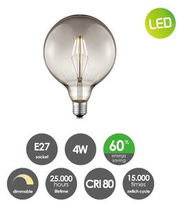Bec LED dimabil VINTAGE EDISON G125 E27/4W/230V 2700K