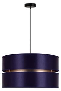 Lustră pe cablu Duolla DUO 1xE27/15W/230V d. 40 cm albastru/auriu