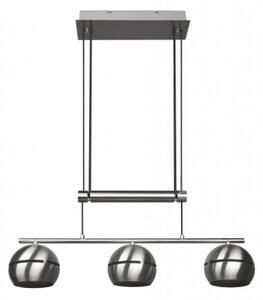 Lustră pe cablu FLETCHER 3xE14/40W/230V crom mat Trio