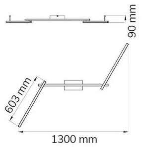 Lustră aplicată CLAY 3xLED/10W/230V Wofi 9163.03.01.0000