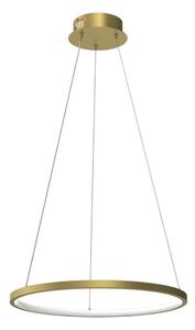 Lustră LED pe cablu ROTONDA LED/27W/230V aurie