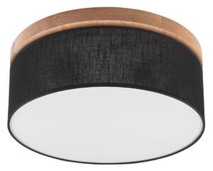Plafonieră Brilagi BELLADONNA 2xE27/15W/230V d. 40 cm negru/stejar