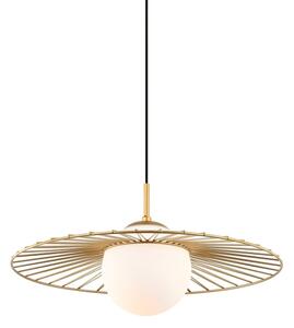 Lustră pe cablu SALLY 1xE27/40W/230V auriu ITALUX MDM-4003/1 GD