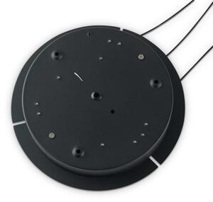 Lustră LED pe cablu OZ LED/55W/230V negru Ideal Lux