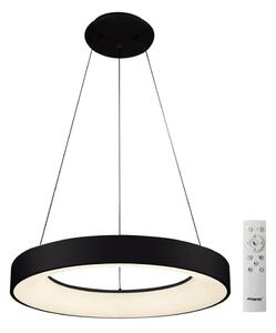 Lustră LED dimabilă pe cablu Azzardo AZ5008 SANTANA LED/50W/230V negru + telecomandă