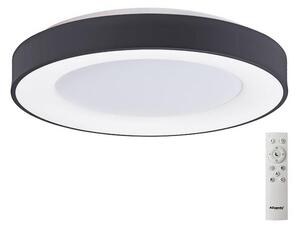 Plafonieră LED dimabilă SANTANA LED/50W/230V negru Azzardo AZ4991 + telecomandă