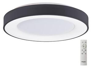 Plafonieră LED dimabilă SANTANA LED/80W/230V negru Azzardo AZ4995 + telecomandă