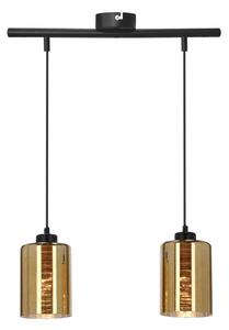 Lustră pe cablu COX 2xE27/60W/230V auriu