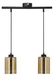 Lustră pe cablu COX 2xE27/60W/230V auriu