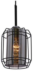 Lustră pe cablu JONERA 1xE27/40W/230V negru