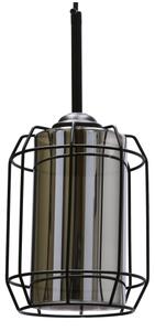 Lustră pe cablu JONERA 1xE27/40W/230V negru