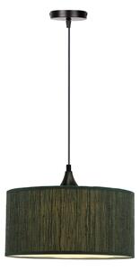 Lustră pe cablu PATTI 1xE27/60W/230V d. 30 cm verde