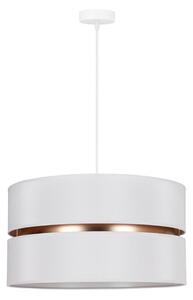 Lustră pe cablu Duolla DUO 1xE27/15W/230V d. 40 cm alb/auriu