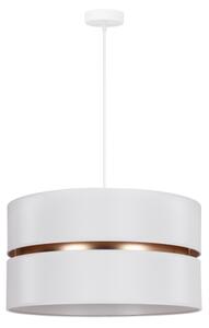 Lustră pe cablu Duolla DUO 1xE27/15W/230V d. 40 cm alb/auriu